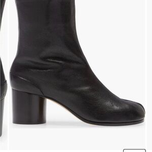 Maison Martin Margiela Black Tabi Heeled Boots
